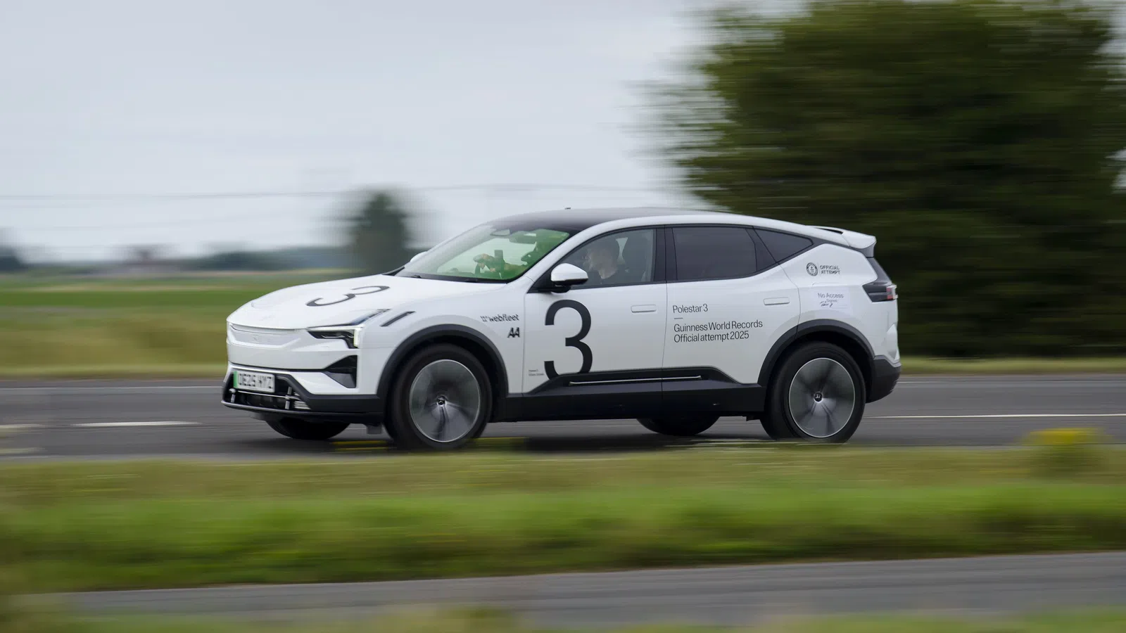 Polestar 3 bate recorde do Guinness: Maior distância percorrida por um SUV Elétrico