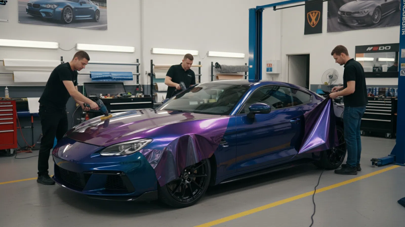 Vinil ou pintura? Tudo o que deve saber antes de personalizar o carro