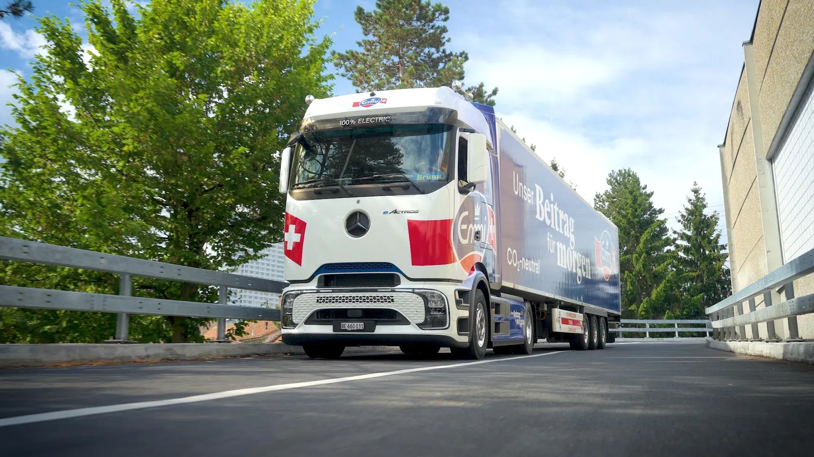 O novo camião elétrico da Mercedes já está a conquistar a Europa