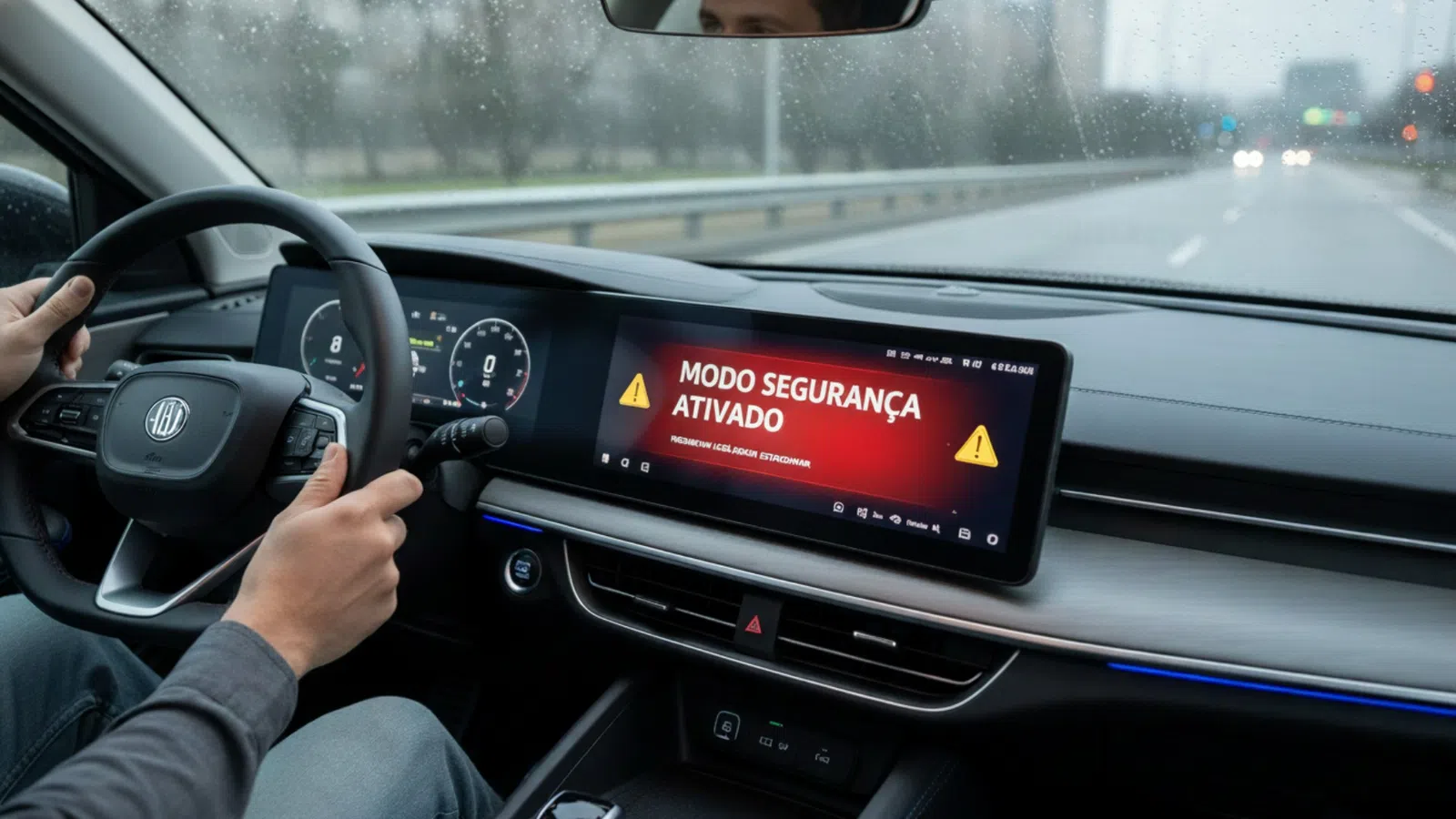 O que significa quando o carro entra em modo de segurança