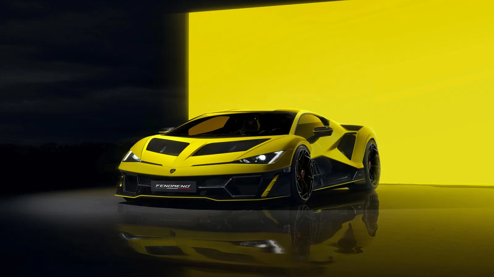 Lamborghini Fenomeno: o supercarro híbrido de 1080 cv