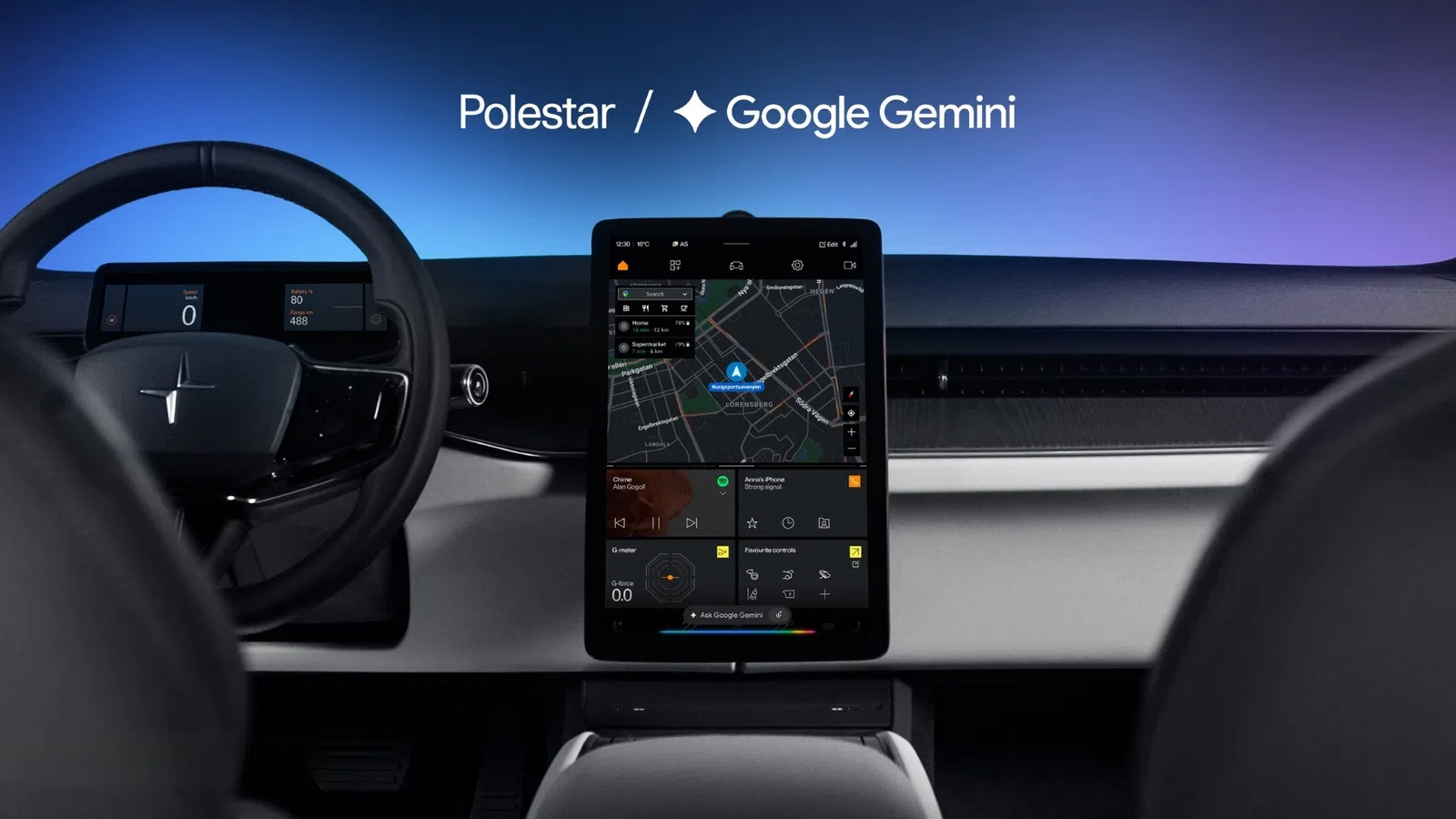 Polestar vai integrar a IA mais poderosa da Google