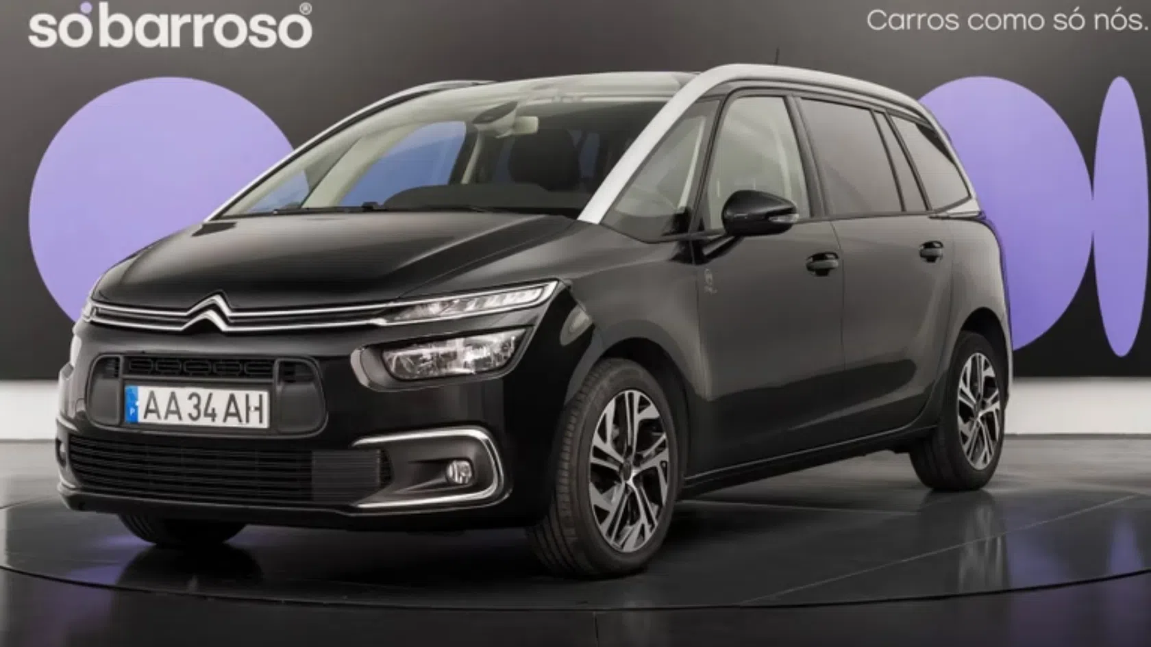 citroen grand c4 space tourer preta