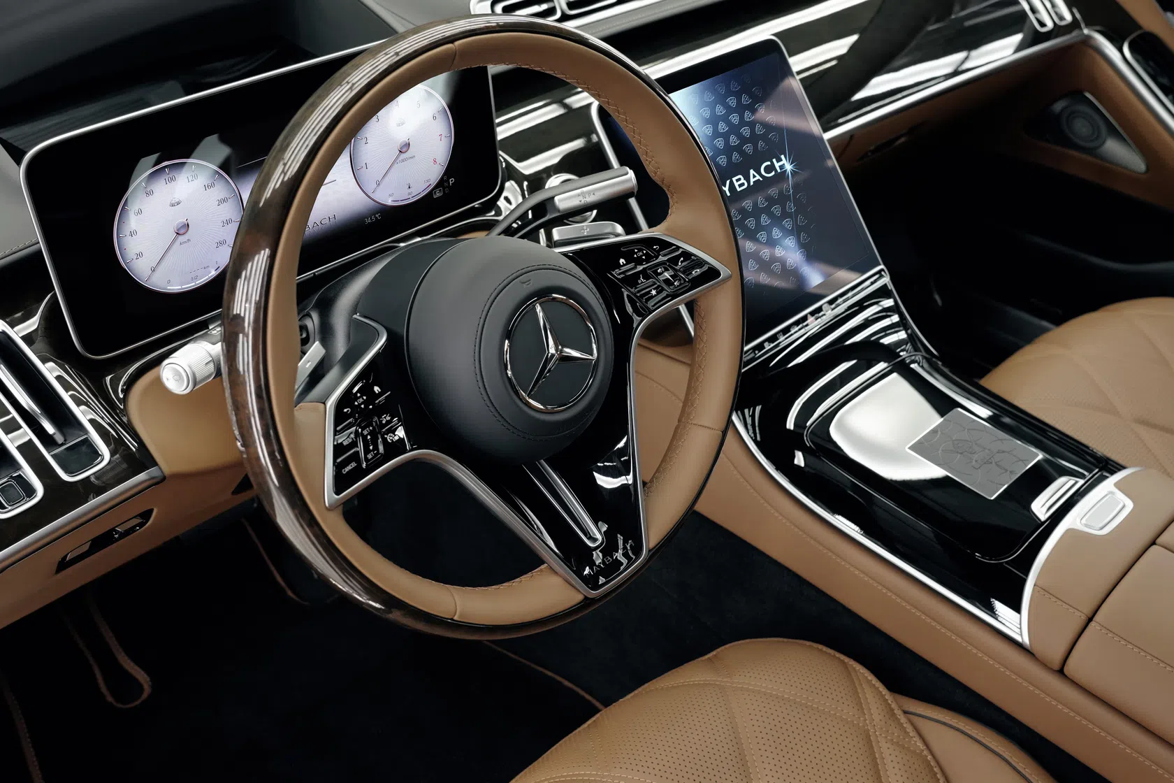 Mercedes Mayback v12 Edition interior volante