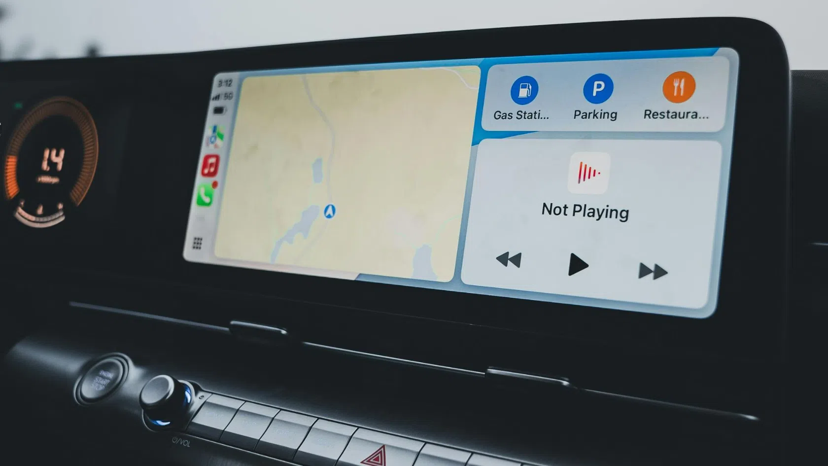 Ecrã carro elétrico