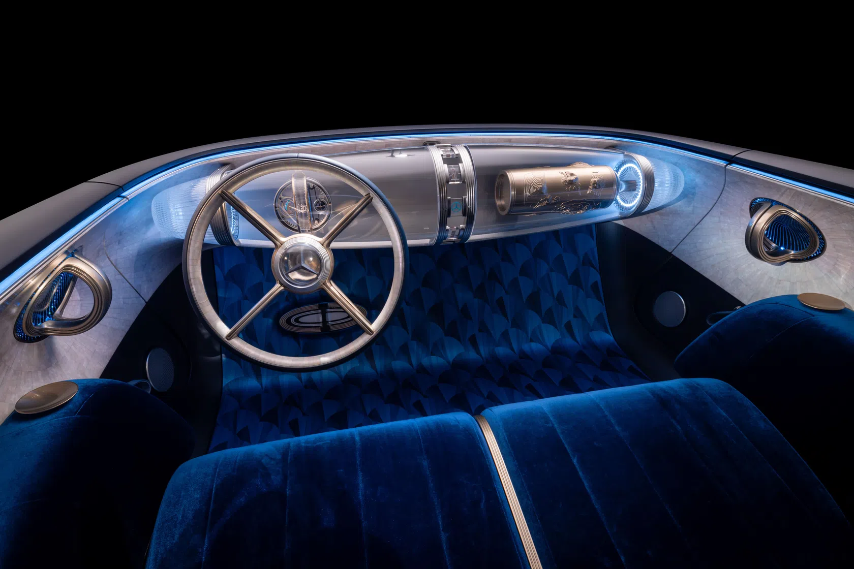 Interior do Mercedes Vision Iconic