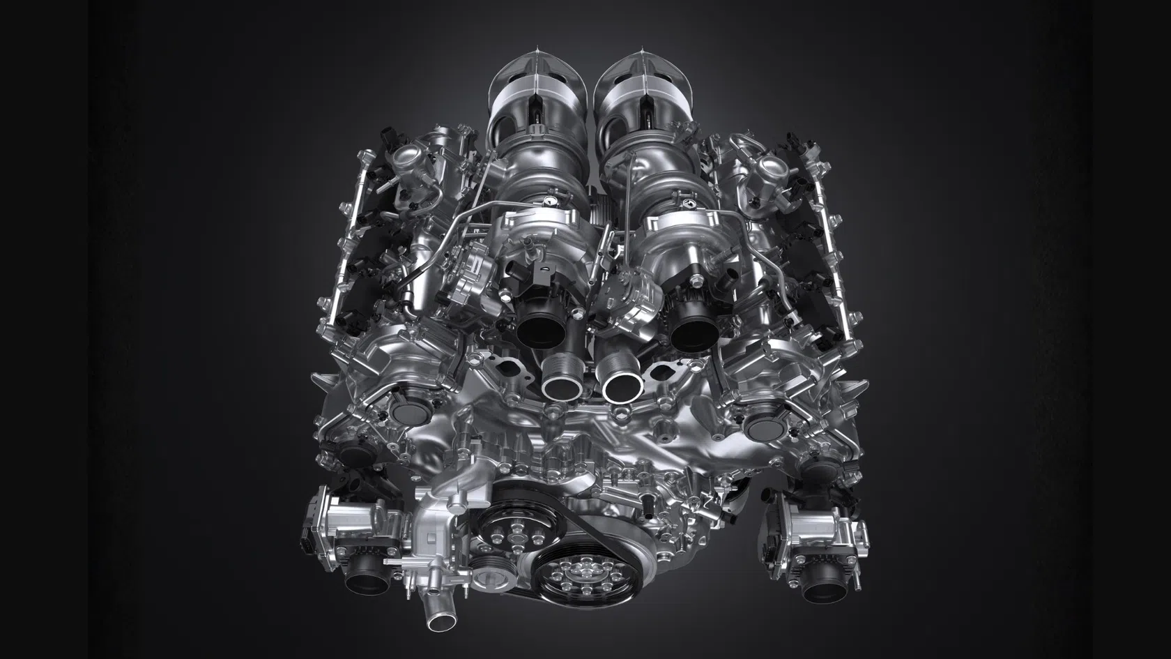 Motor V8 biturbo do Toyota