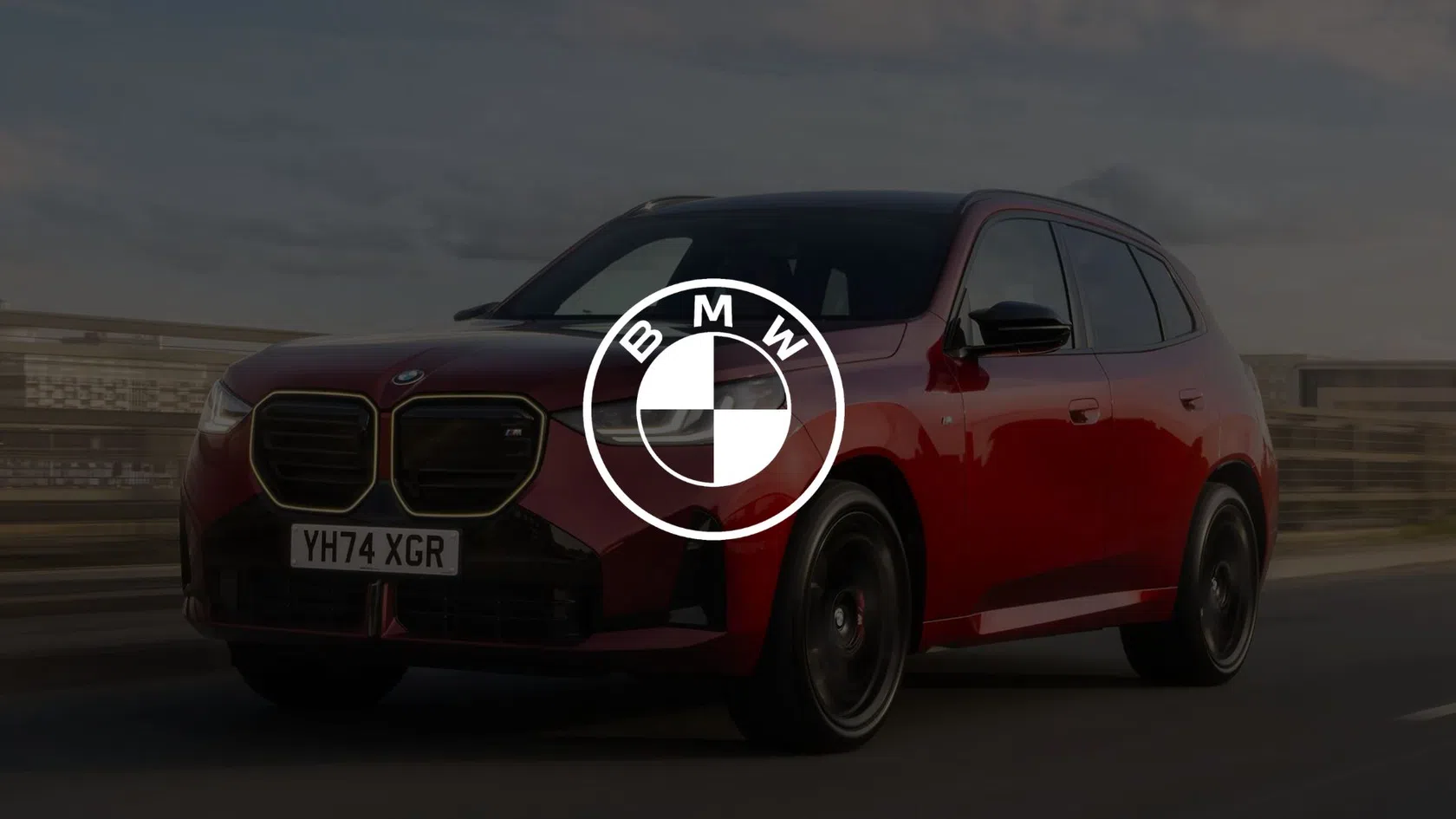 Carro suv logo marca BMW