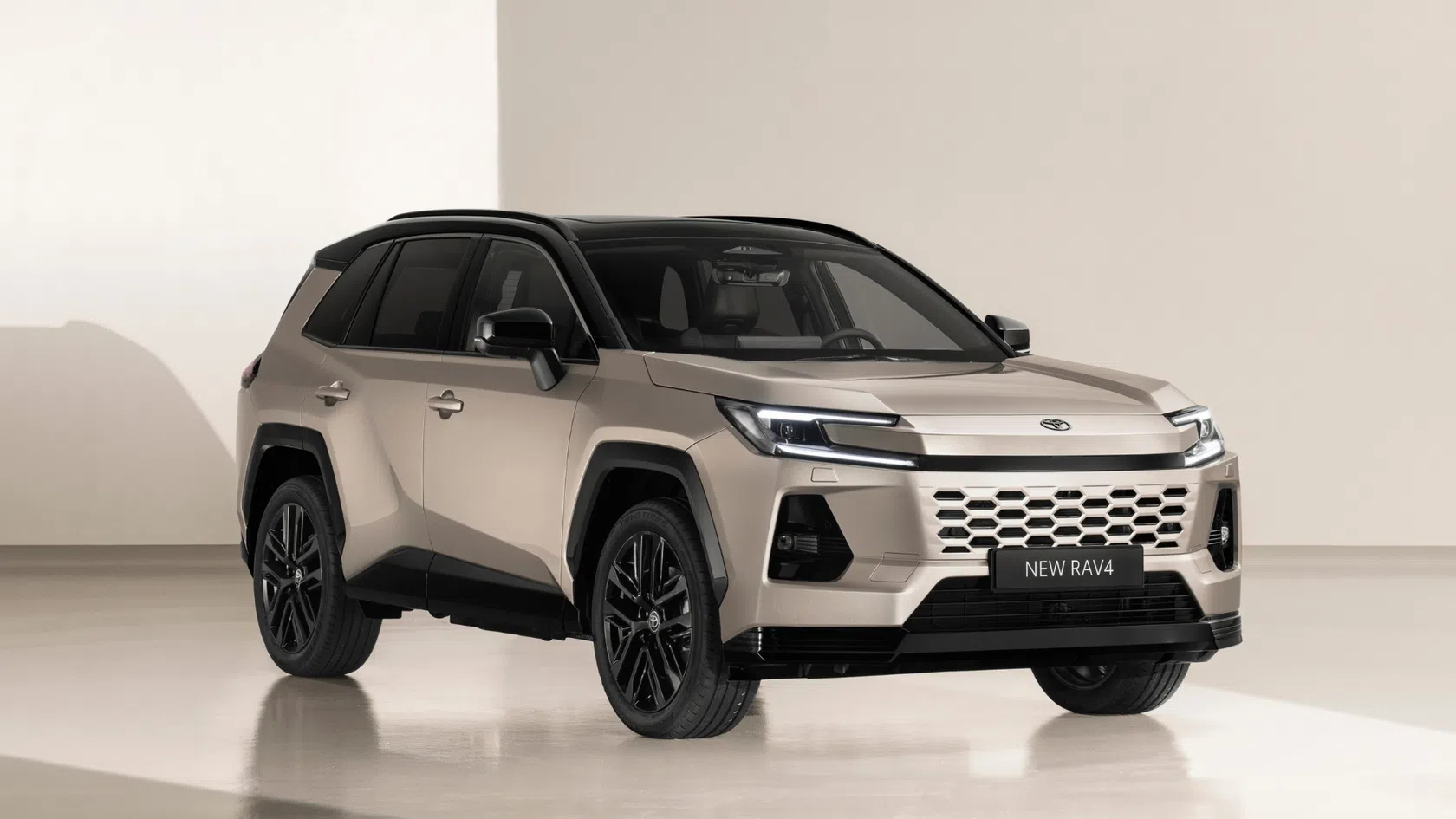 Carro familiar Toyota RAV4 Cinzento