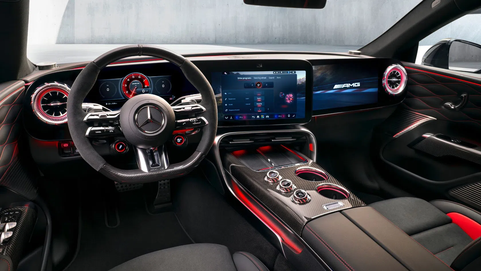 Interior Mercedes amg gt 4 portas
