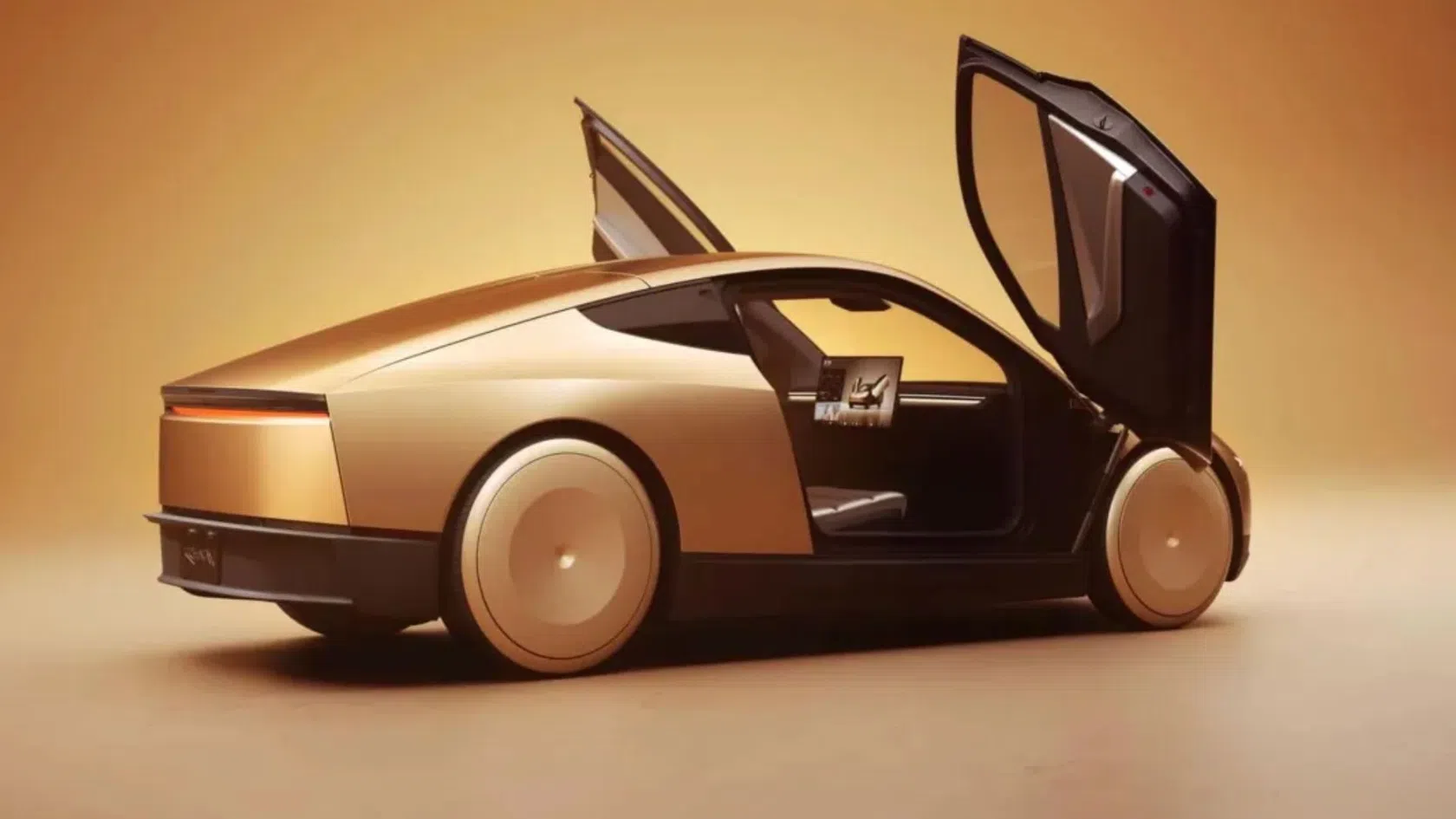 Robo taxi tesla cybercab