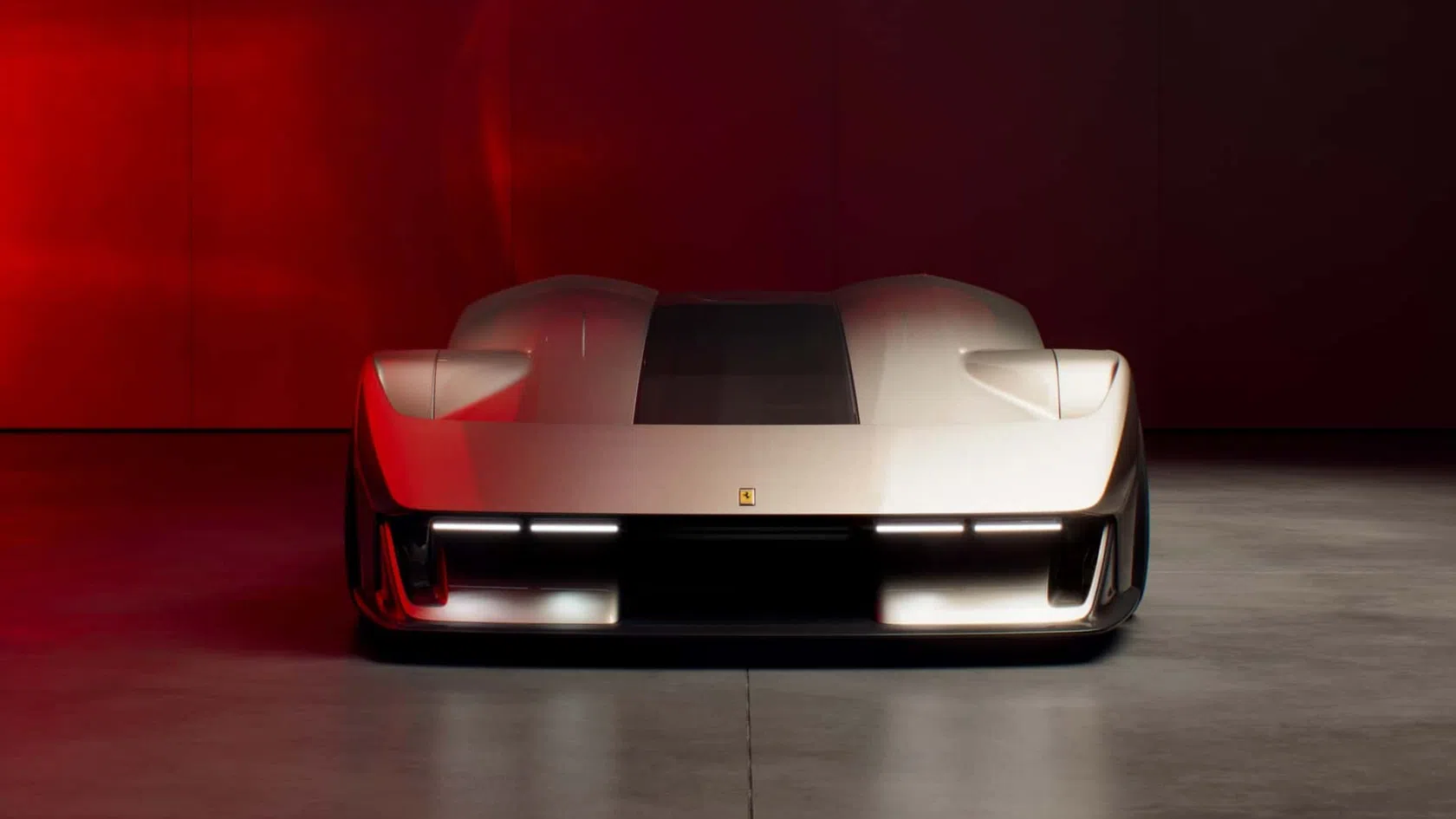 Carro ferrari f76 frente