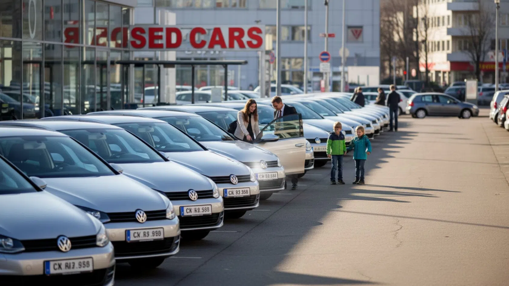 Stand de carros usados