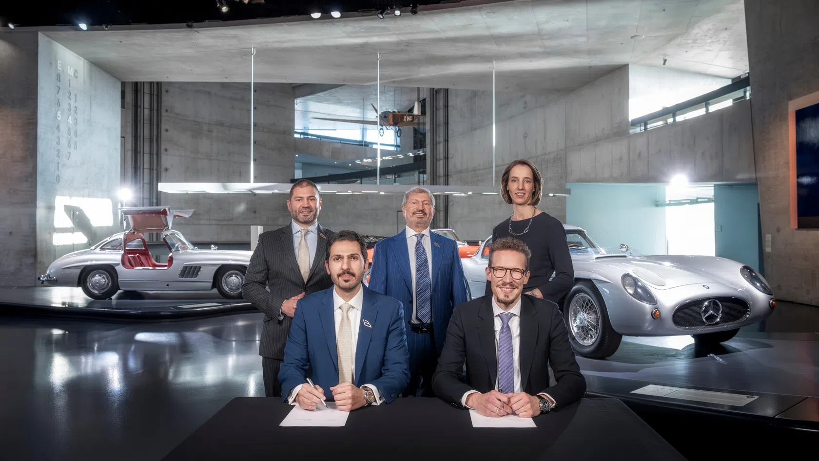 Diretores Mercedes Benz e Binghatti