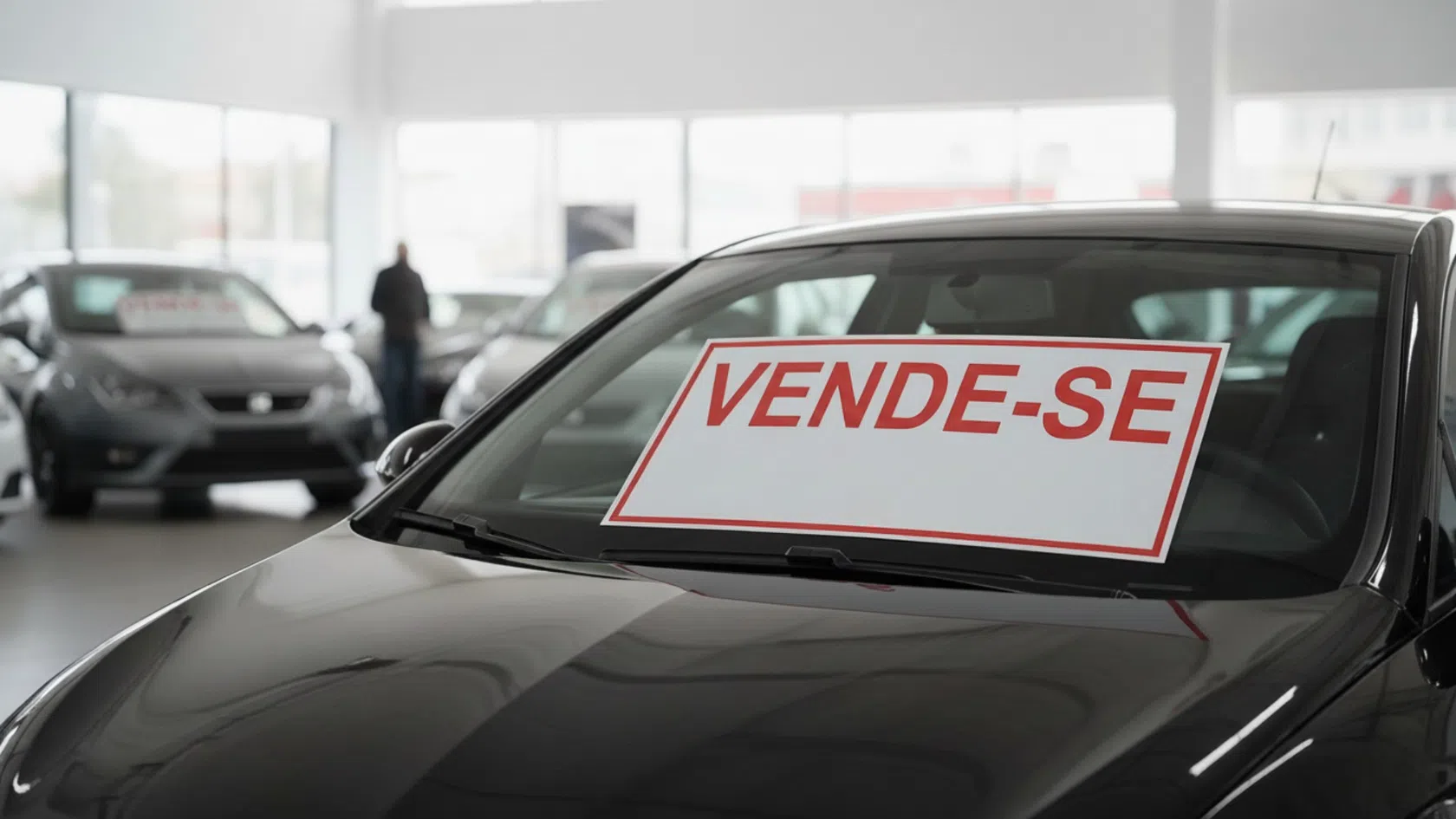 Carro tuning à venda em stand