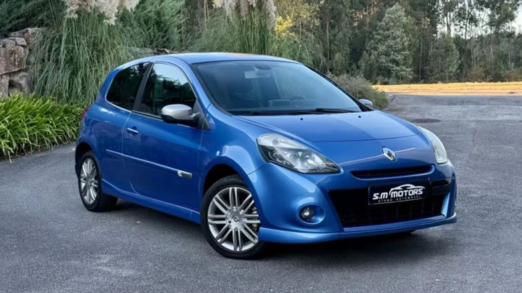 Renault clio usado azul