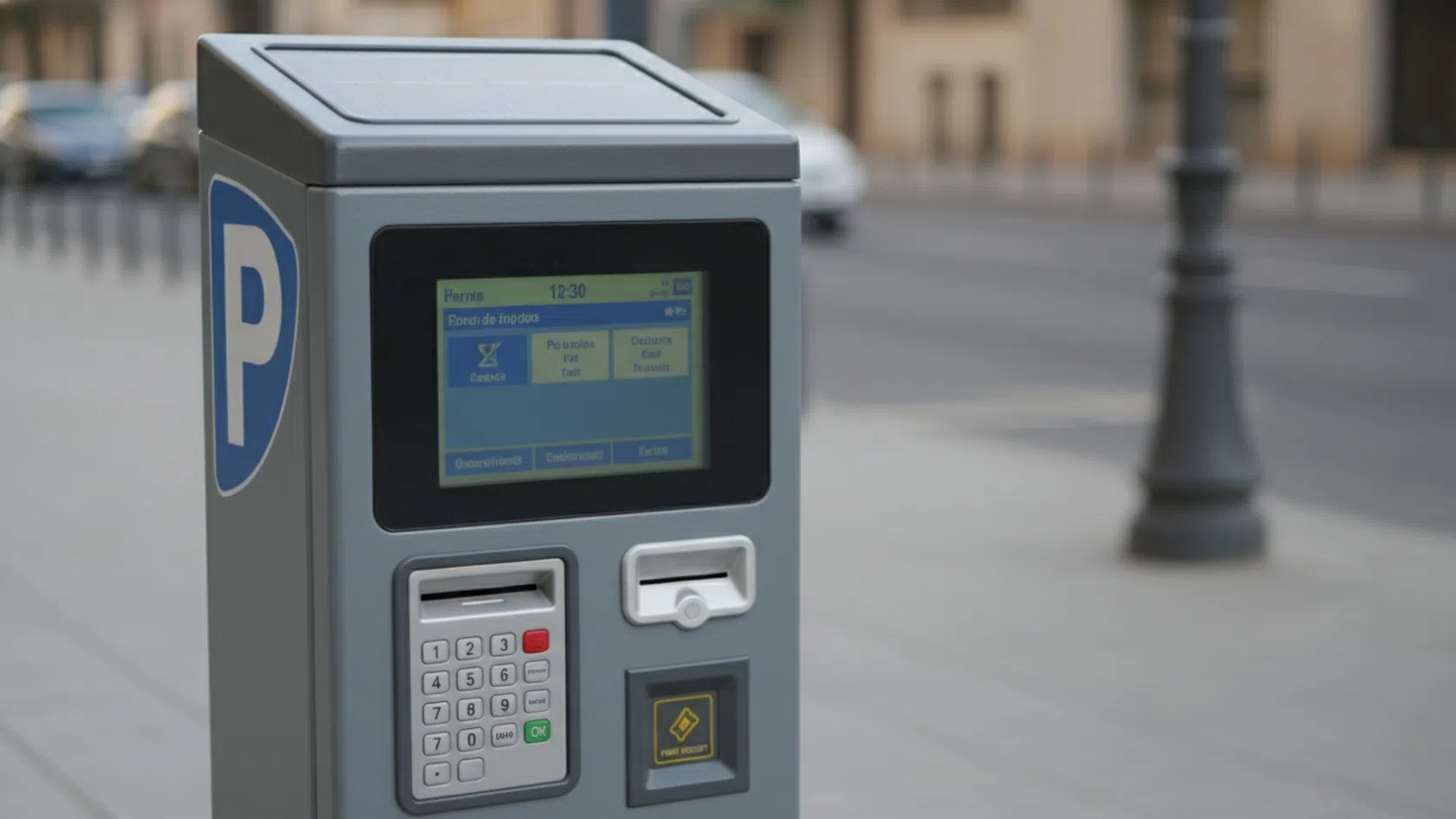 Parquímetro de estacionamento