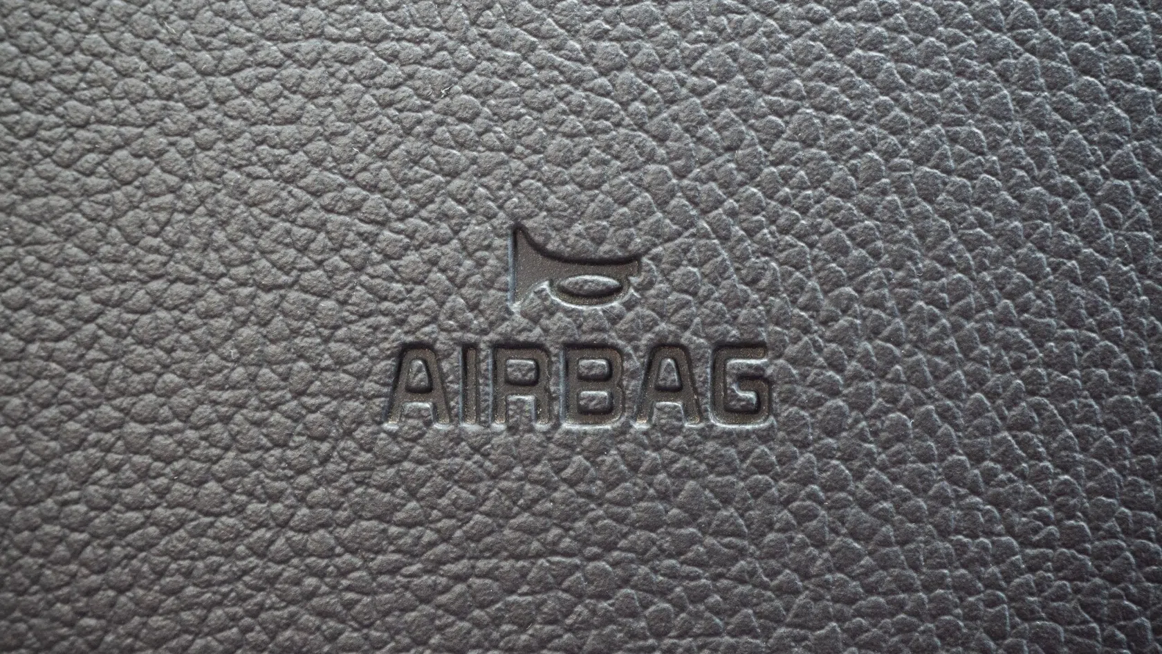 Símbolo de airbag num carro