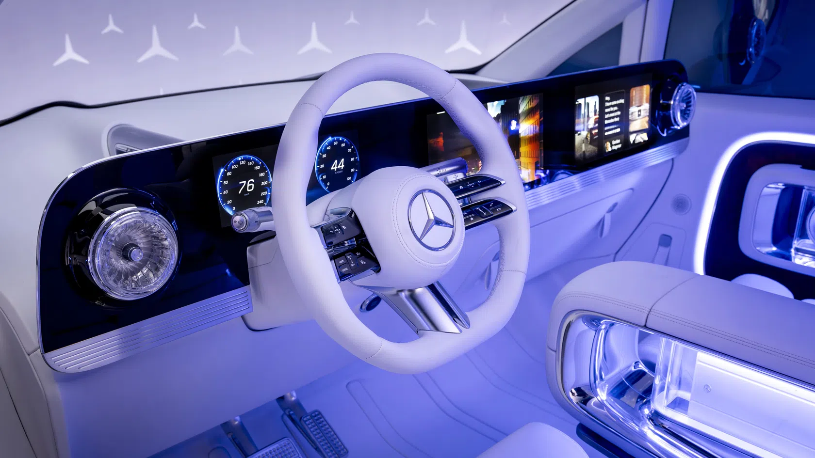 Ecra habitaculo cockpit mercedes vision v