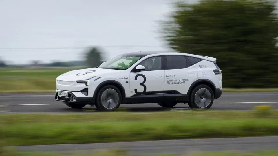 Polestar 3 bate recorde do Guinness: Maior distância percorrida por um SUV Elétrico