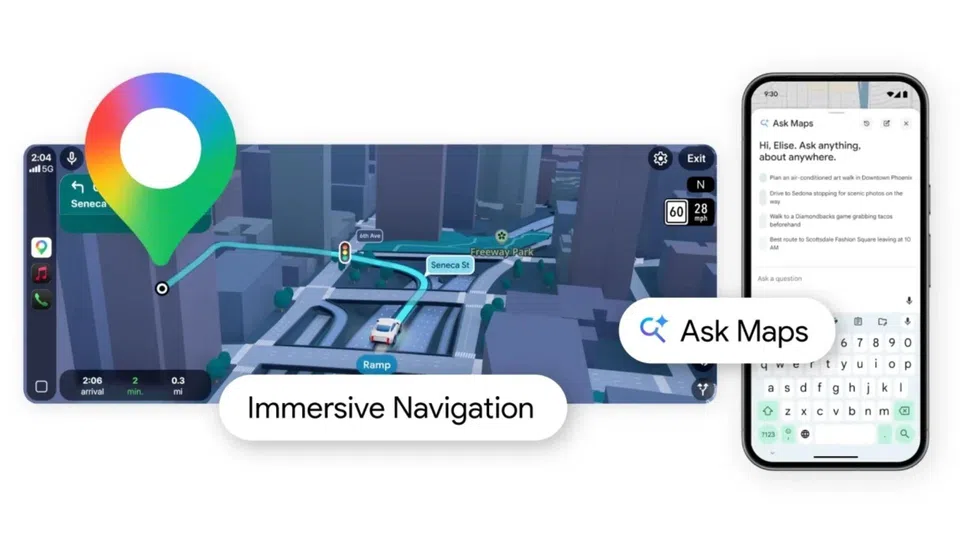 Google Maps ganha IA e navegação 3D em grande atualização