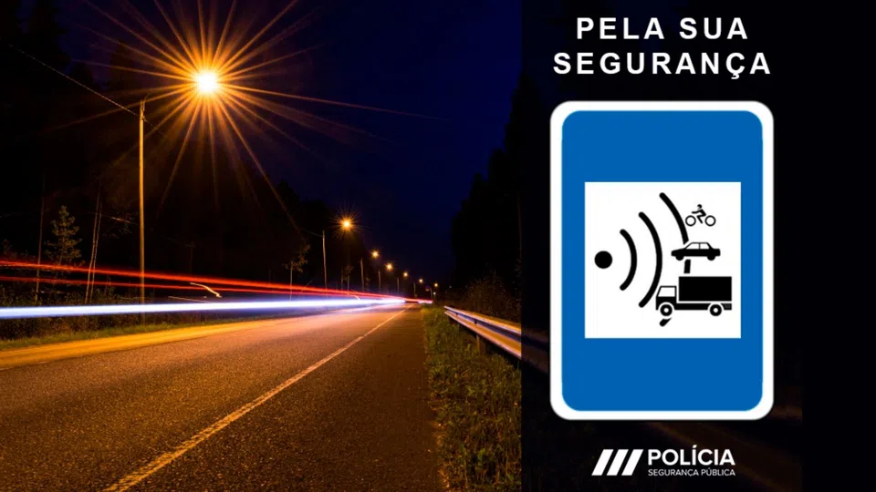 Onde vão estar os radares da PSP em novembro