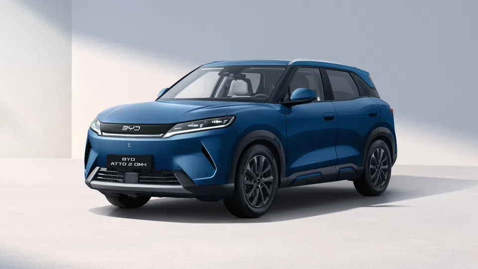 Novo BYD ATTO 2 DM-i será lançado na Europa em 2026