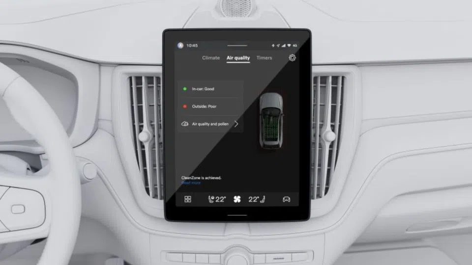 Volvo combate alergias com tecnologia no habitáculo
