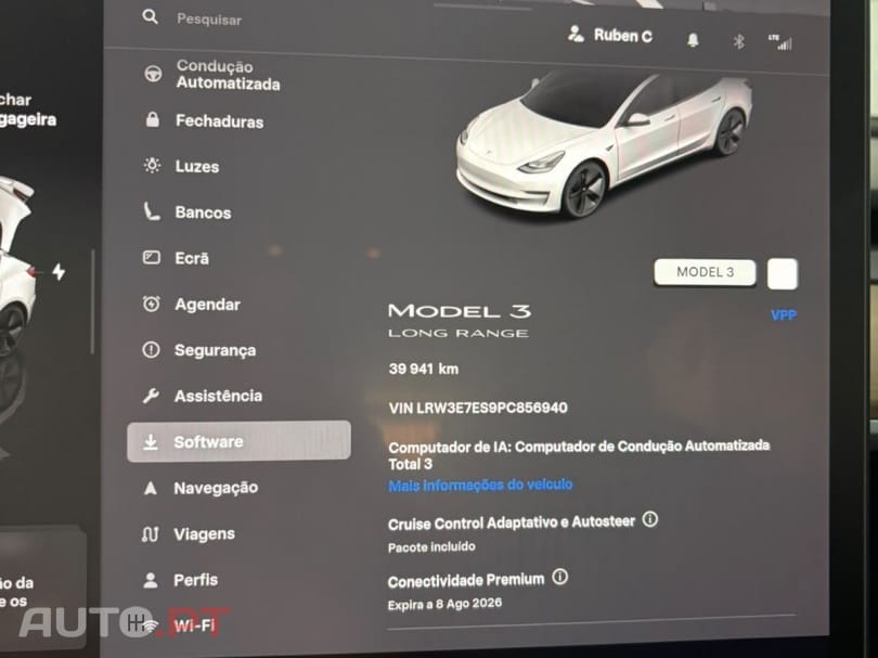 Tesla Model 3 Long Range Tração Traseira