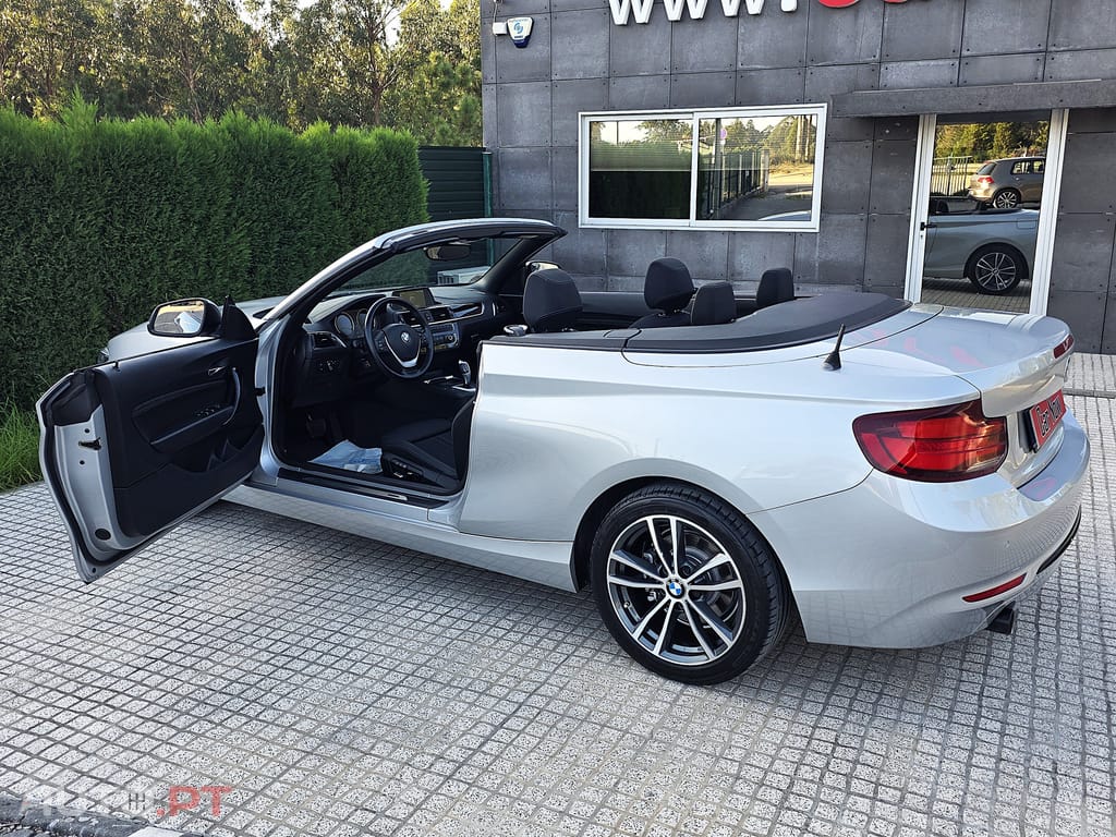 BMW 218 d Cabrio Line Sport Auto