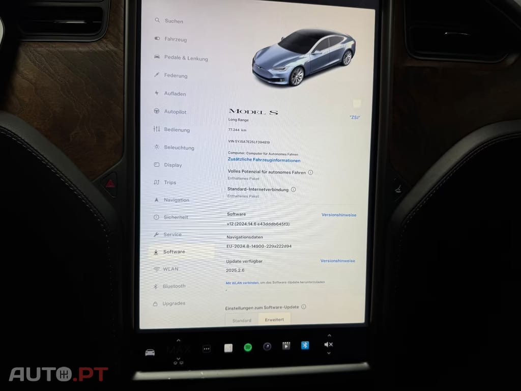 Tesla Model S LONG RANGE RAVEN I.V.A DEDUTIVEL 