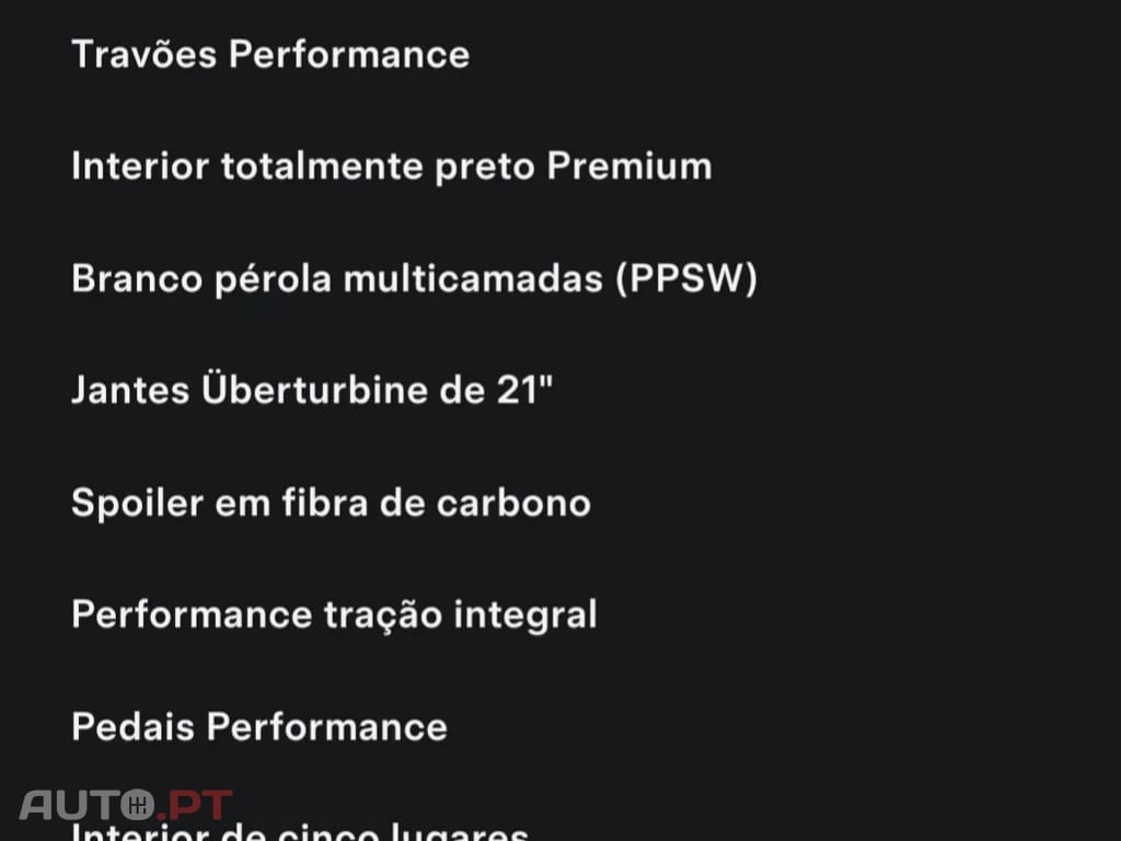 Tesla Model Y Performance Tração Integral