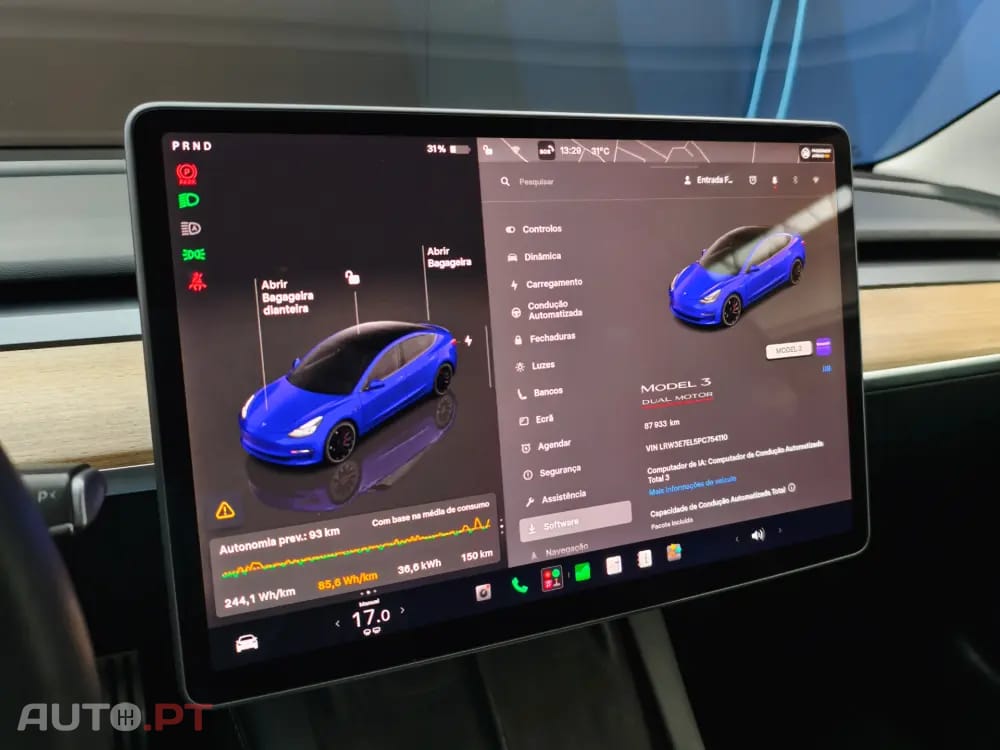 Tesla Model 3 Performance Tração Integral