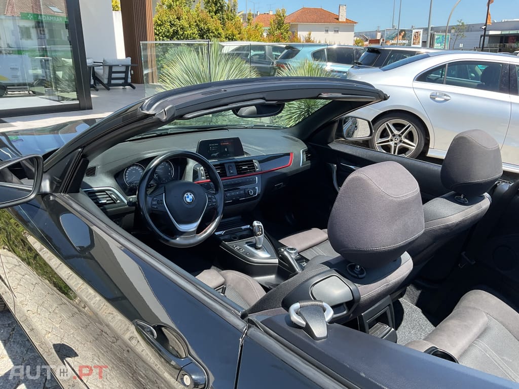 BMW 218 d Cabrio Pack M Auto