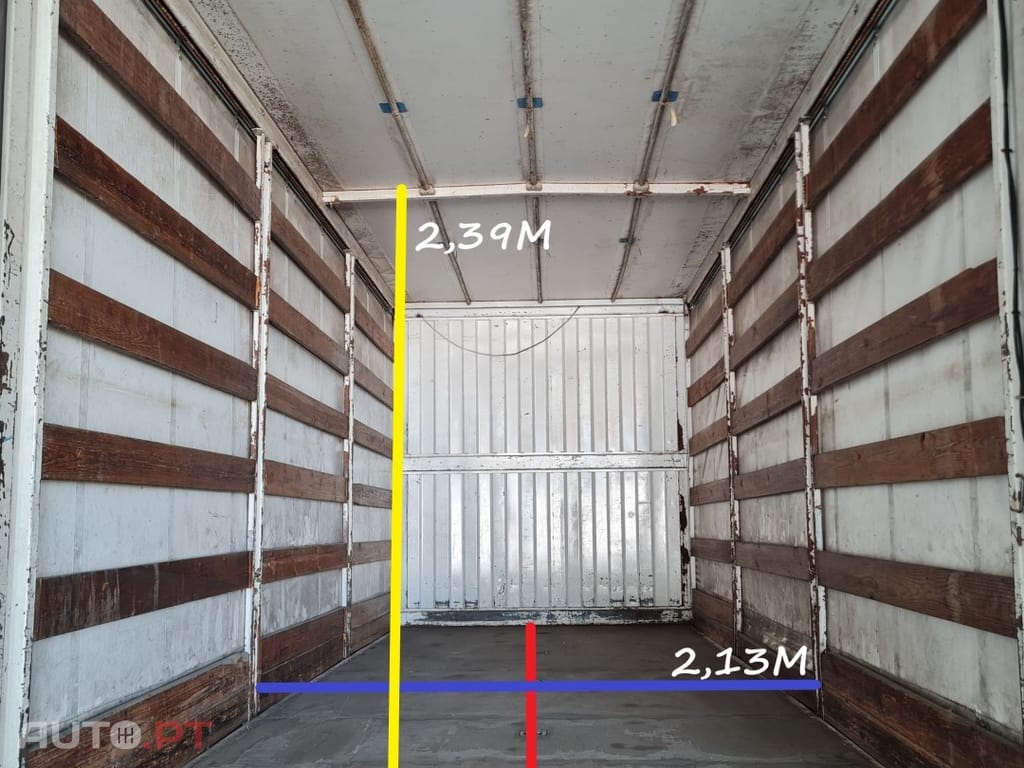 Toyota Dyna Contentor Lona Tipo TIR