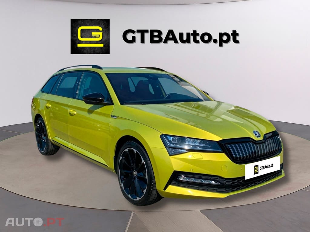 Skoda Superb Break 1.4 TSI iV Sportline +DSG+AHK I.V.A DEDUTIVEL 