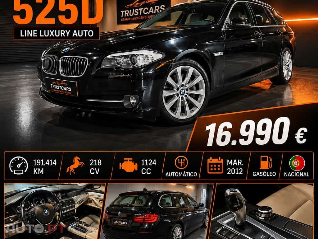 BMW 525 d Line Luxury Auto — fotografia 2
