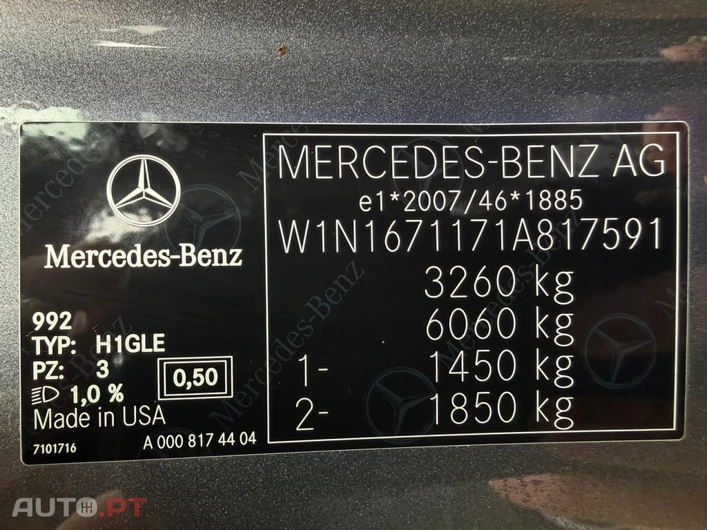 Mercedes-Benz GLE de 4Matic