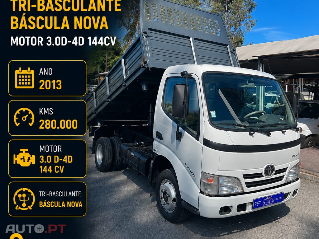 Toyota Dyna M35.25 Báscula nova