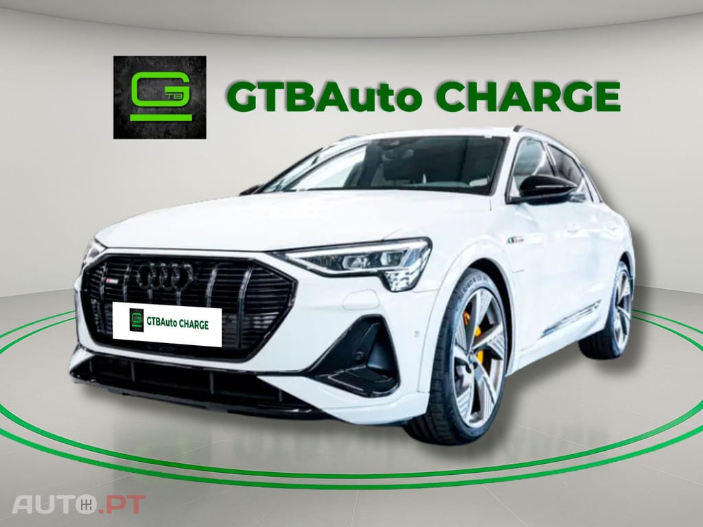 Audi E-Tron I.V.A DEDUTIVEL 55 S LINE BLACK 
