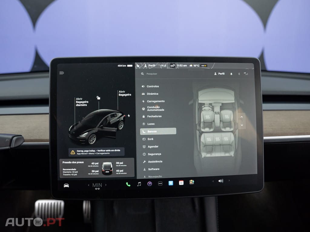 Tesla Model 3 Long Range Tração Integral