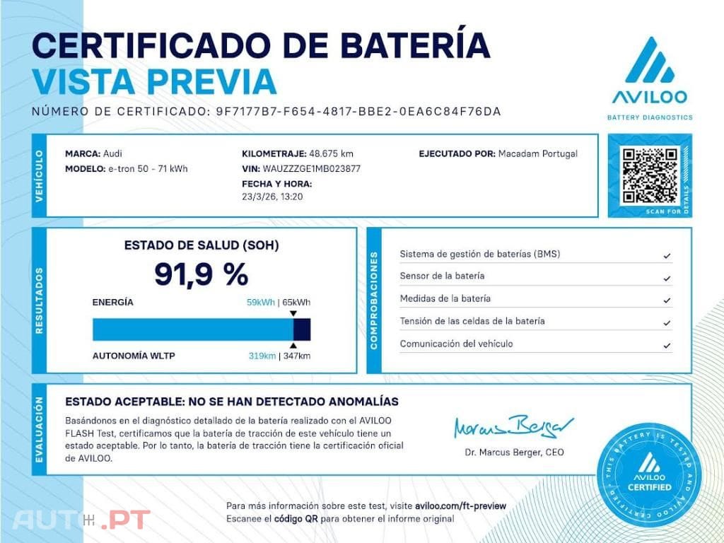 Audi E-Tron 50 quattro Advanced