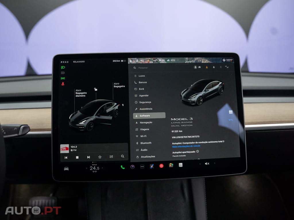 Tesla Model 3 Long Range Tração Integral