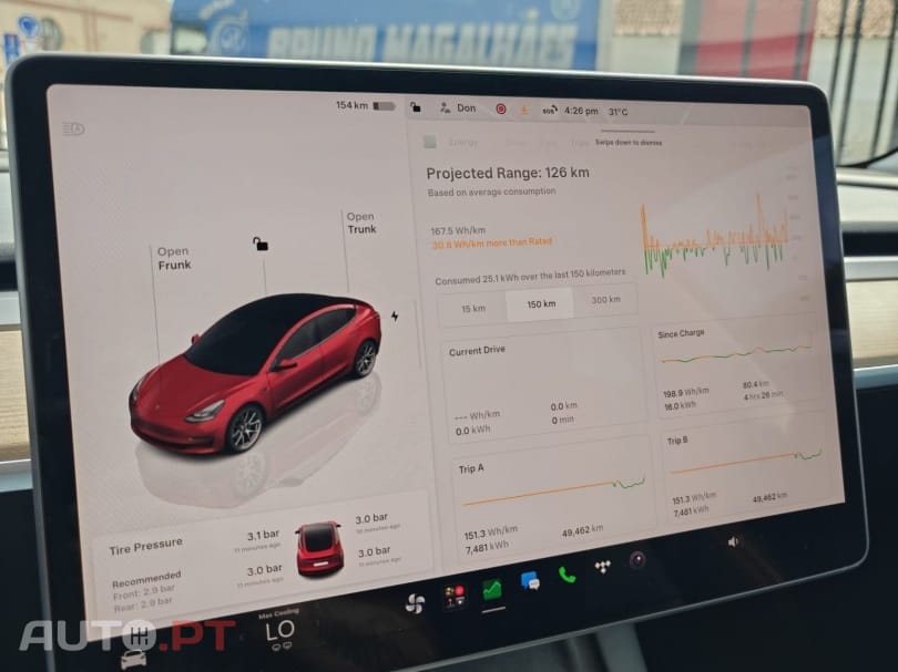 Tesla Model 3 Long Range Tração Integral