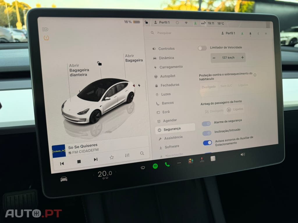 Tesla Model 3 Long Range Tração Integral