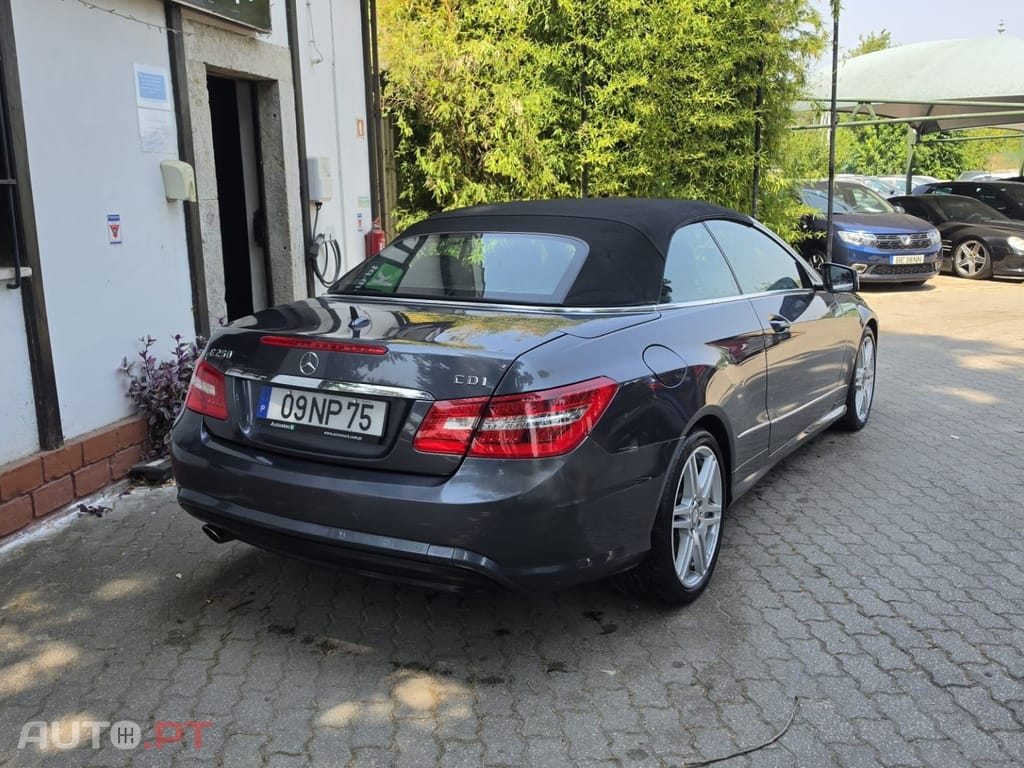 Mercedes-Benz E 250 CDi Avantgarde BlueEfficiency Auto Cabrio