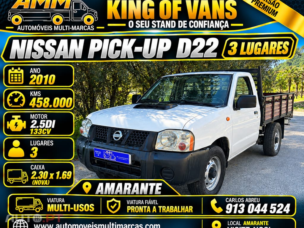 Nissan Pick Up D22  2.5DI 3Lugares