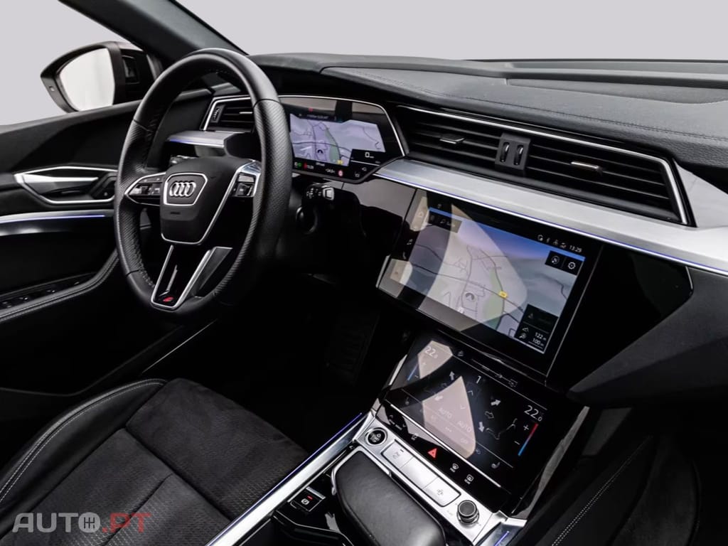Audi E-Tron 50 2x S LINE BLACK I.V.A DEDUTIVEL