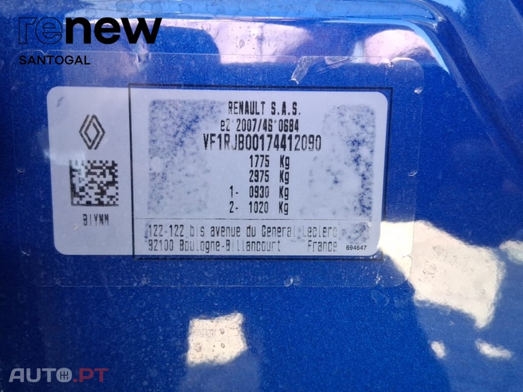 Renault Captur Evolution Tce Bi Fuel