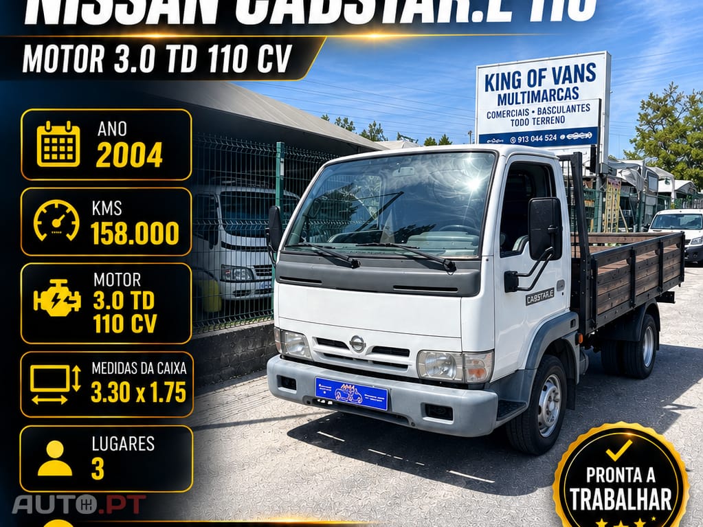 Nissan Cabstar E 110 3.0TD 110cv